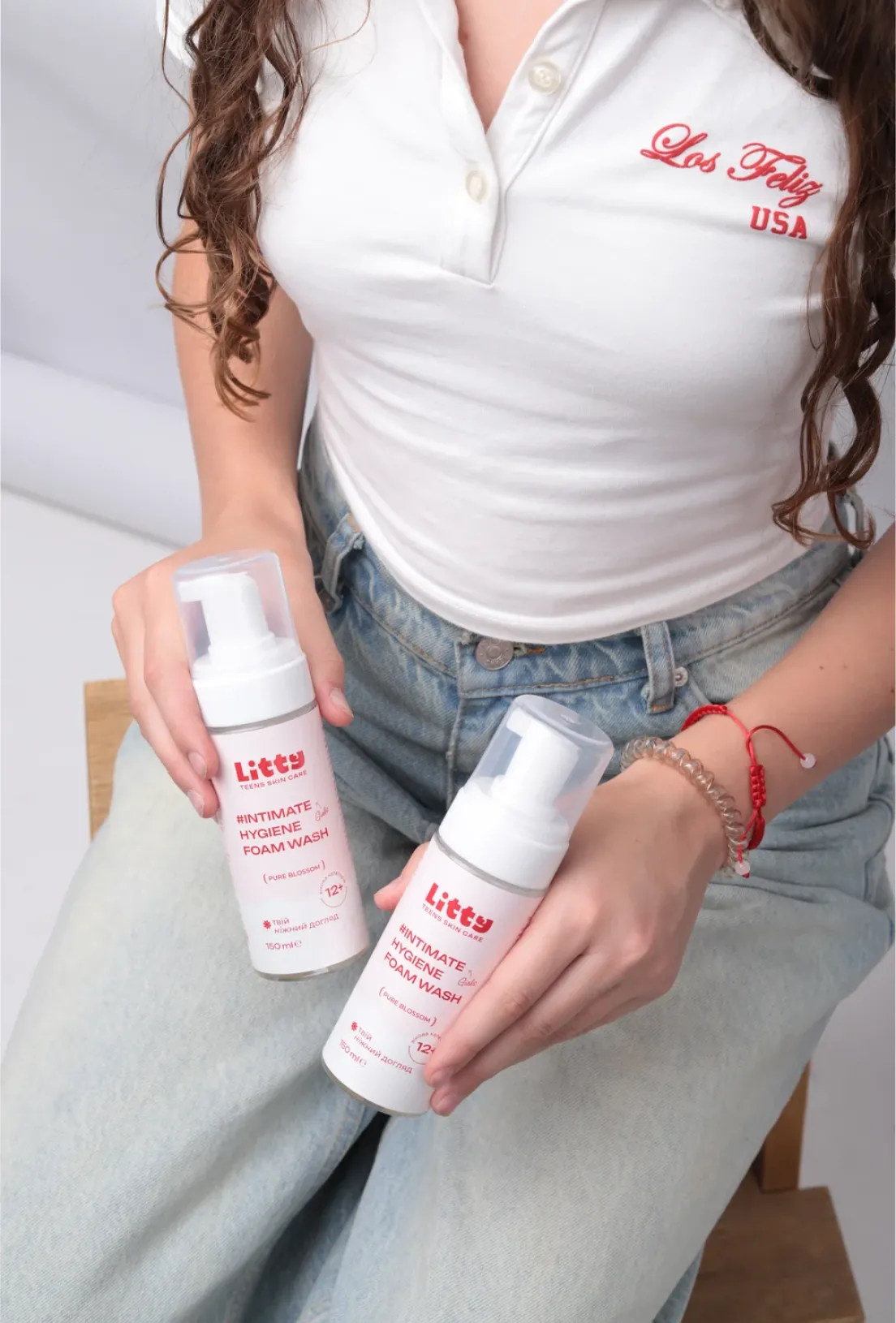 Підліткова Пінка для інтимної гігієни  для дівчат, 150ml 