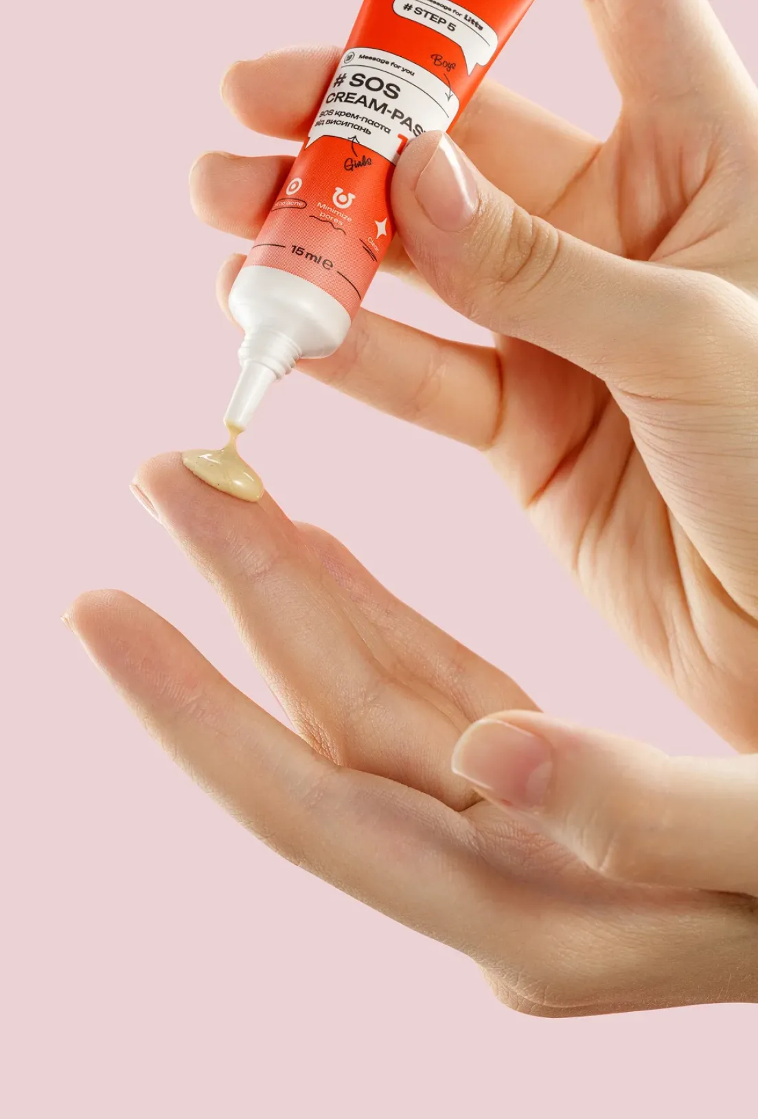 Підліткова SOS крем-паста від висипань, 15ml